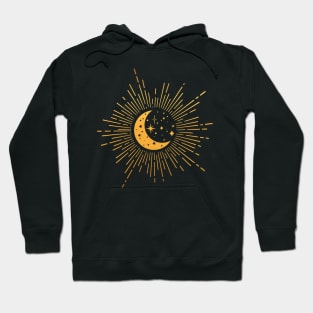 Moon and sun Celestial Hoodie